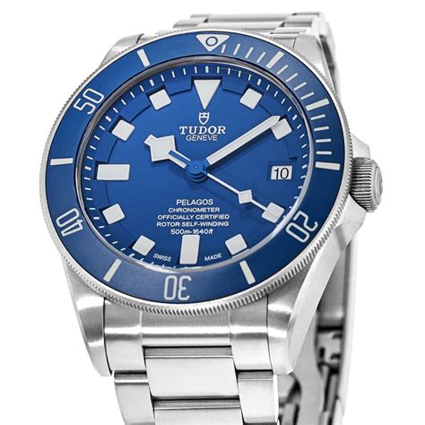 tudor pelagos 25600tb blue|tudor pelagos blue dial.